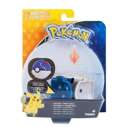 Pkm.store Pokemon Spielzeug-Pokemon Figur Mit Pokeball Clip N Go Spielzeug