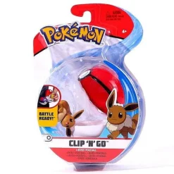 Pkm.store Pokeball & Pokebälle-Pokemon Figur Mit Pokeball Clip N Go Spielzeug