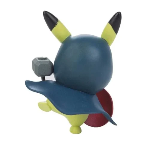 Pkm.store Pokemon Figuren-Pokemon Figuren - Pikachu Cosplay Als Captain America Iron Man Hulk Thanos Ant Man Thor (Ca. 10Cm)