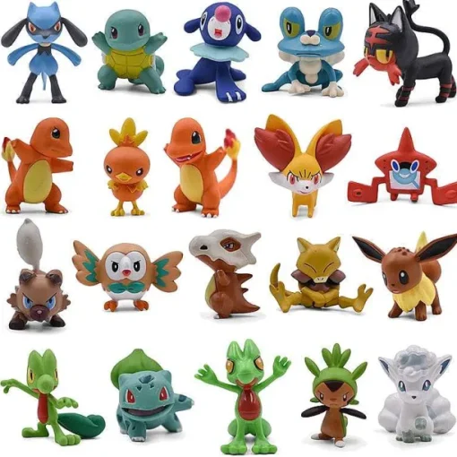 Pkm.store Pokemon Figuren-Pokemon Figuren - Viele Motive Zur Wahl (Ca. 3-5Cm)