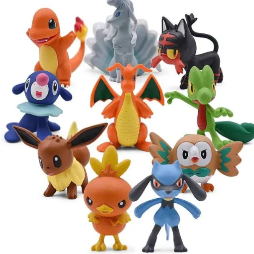 Pkm.store Pokemon Figuren-Pokemon Figuren - Viele Motive Zur Wahl (Ca. 3-5Cm)