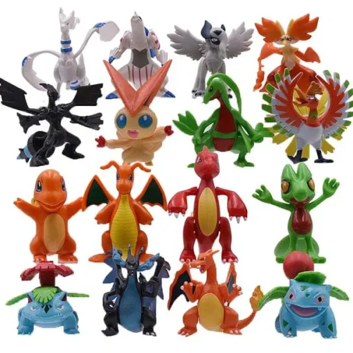 Pkm.store Pokemon Figuren-Pokemon Figuren - Viele Motive Zur Wahl (Ca. 3-5Cm)