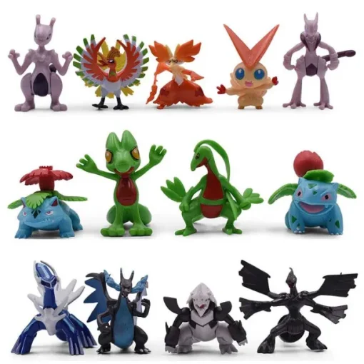 Pkm.store Pokemon Figuren-Pokemon Figuren - Viele Motive Zur Wahl (Ca. 3-5Cm)