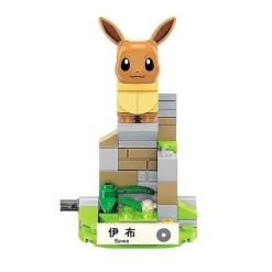 Pkm.store Pokemon Bausteine-Pokemon Figuren Als Baustein Set - Verschiedene Motive Zur Wahl