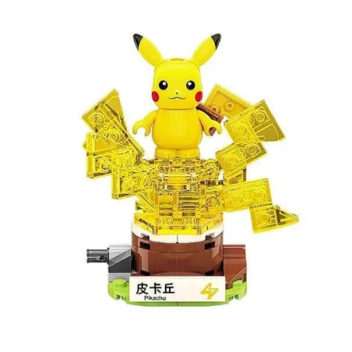 Pkm.store Pokemon Bausteine-Pokemon Figuren Als Baustein Set - Verschiedene Motive Zur Wahl