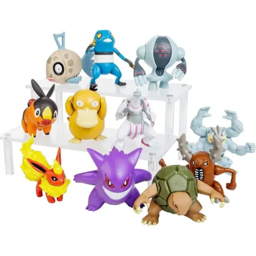 Pkm.store Pokemon Figuren-Pokemon Figuren (4Cm) - Pikachu, Flamara, Enton, Schiggy Uvm.