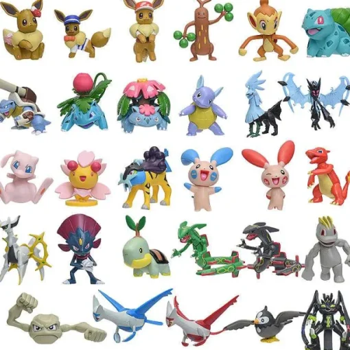 Pkm.store Pokemon Figuren-Pokemon Figuren (5-10Cm, Viele Verschiedene Pokemon Figuren Zur Wahl)