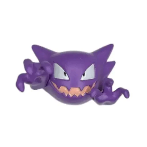 Pkm.store Pokemon Figuren-Pokemon Figuren Geist Typ - Gengar, Nebulak, Haunter, Zwirrlicht, Traunfugil Ca. 4Cm