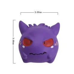 Pkm.store Pokemon Figuren-Pokemon Figuren Geist Typ - Gengar, Nebulak, Haunter, Zwirrlicht, Traunfugil Ca. 4Cm