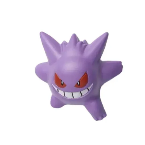 Pkm.store Pokemon Figuren-Pokemon Figuren Geist Typ - Gengar, Nebulak, Haunter, Zwirrlicht, Traunfugil Ca. 4Cm