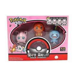 Pkm.store Pokemon Spielzeug-Pokemon Figuren Mit Wechselnden Gesicht Spielzeug