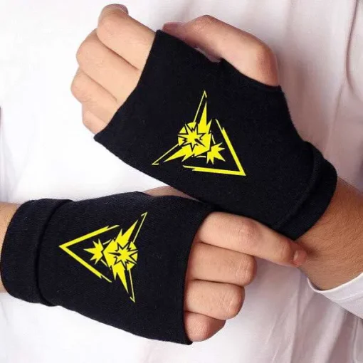 Pkm.store Herbst & Winter-Pokemon Fingerfreie Handschuhe - Verschiedene Motive
