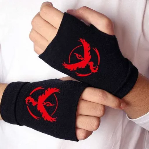 Pkm.store Herbst & Winter-Pokemon Fingerfreie Handschuhe - Verschiedene Motive