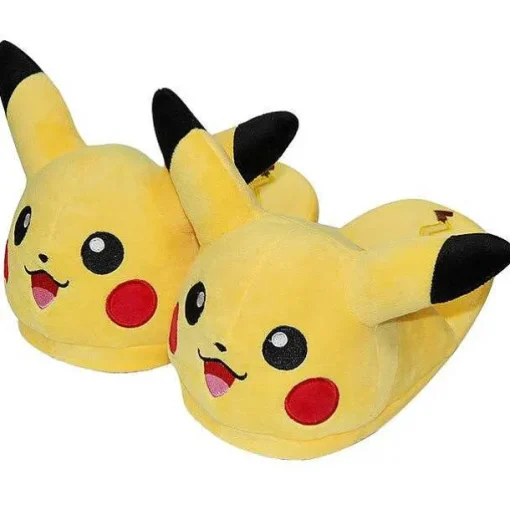 Pkm.store Herbst & Winter-Pokemon Flauschige Plusch Hausschuhe