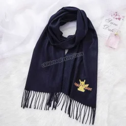 Pkm.store Herbst & Winter-Pokemon Flauschiger Kinder Schal In Verschiedenen Farben