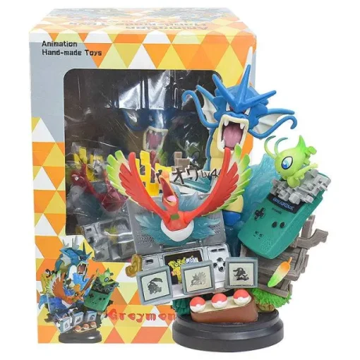 Pkm.store Pokemon Figuren-Pokemon Garados Oder Glurak Gameboy Statue