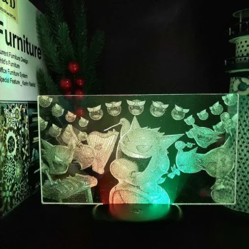 Pkm.store Pokemon Lampen & Nachtlichter-Pokemon Gengar Lampe Oder Nachtlicht