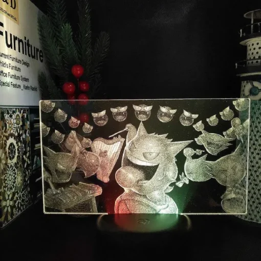 Pkm.store Pokemon Lampen & Nachtlichter-Pokemon Gengar Lampe Oder Nachtlicht