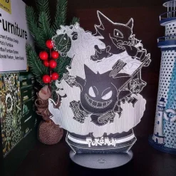 Pkm.store Pokemon Lampen & Nachtlichter-Pokemon Gengar Nacht Lampe Licht Mit Farbwechsel
