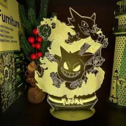 Pkm.store Pokemon Lampen & Nachtlichter-Pokemon Gengar Nacht Lampe Licht Mit Farbwechsel