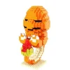 Pkm.store Pokemon Bausteine-Pokemon Glumanda Charmander Nanoblock Baustein Figur, 609 Teile