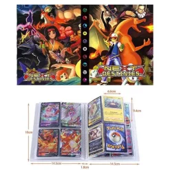 Pkm.store Pokemon Sammelalbum-Pokemon Glurak Charizard U. A. Sammel Karten Album Fur 240 Karten