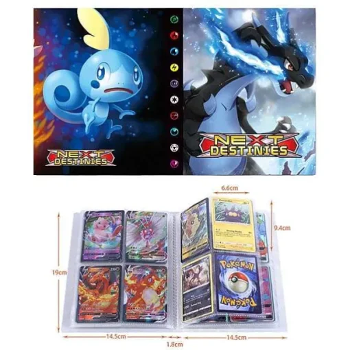 Pkm.store Pokemon Sammelalbum-Pokemon Glurak Charizard U. A. Sammel Karten Album Fur 240 Karten