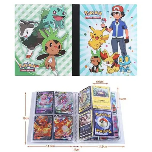Pkm.store Pokemon Sammelalbum-Pokemon Glurak Charizard U. A. Sammel Karten Album Fur 240 Karten
