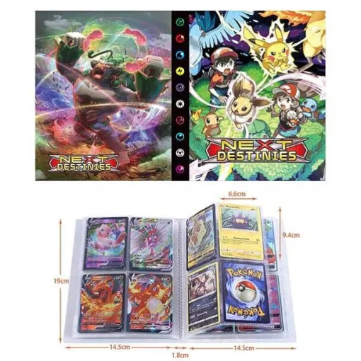 Pkm.store Pokemon Sammelalbum-Pokemon Glurak Charizard U. A. Sammel Karten Album Fur 240 Karten