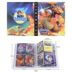 Pkm.store Pokemon Sammelalbum-Pokemon Glurak Charizard U. A. Sammel Karten Album Fur 240 Karten