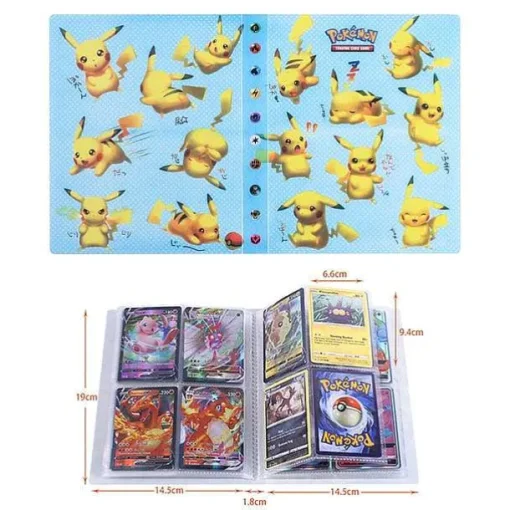 Pkm.store Pokemon Sammelalbum-Pokemon Glurak Charizard U. A. Sammel Karten Album Fur 240 Karten