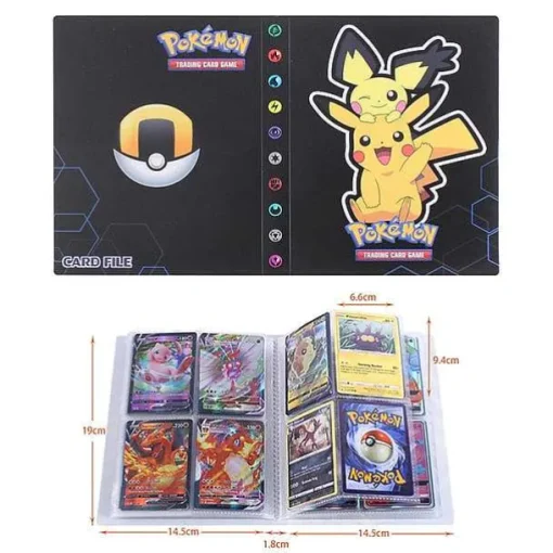 Pkm.store Pokemon Sammelalbum-Pokemon Glurak Charizard U. A. Sammel Karten Album Fur 240 Karten