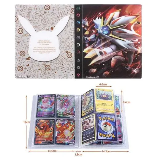 Pkm.store Pokemon Sammelalbum-Pokemon Glurak Charizard U. A. Sammel Karten Album Fur 240 Karten