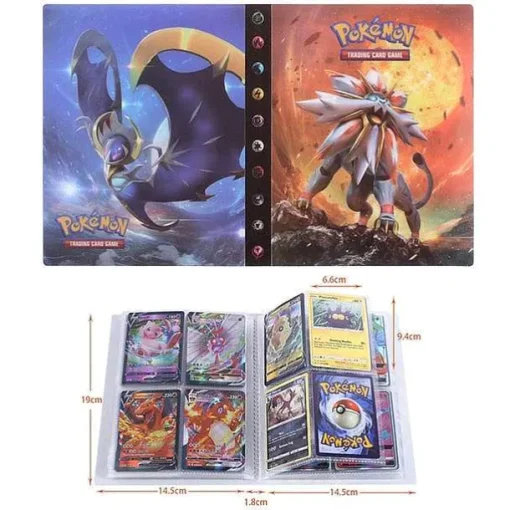 Pkm.store Sonstiges Merchandise-Pokemon Glurak Charizard U. A. Sammel Karten Album Fur 240 Karten