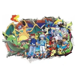Pkm.store Sonstiges Merchandise-Pokemon Go Kawaii Pikachu Wandsticker