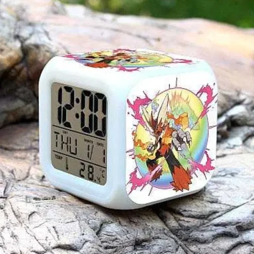 Pkm.store Sonstiges Merchandise-Pokemon Go Led-Wecker