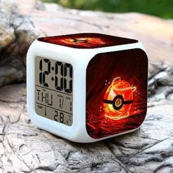 Pkm.store Sonstiges Merchandise-Pokemon Go Led-Wecker