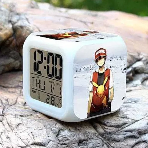Pkm.store Sonstiges Merchandise-Pokemon Go Led-Wecker