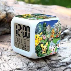 Pkm.store Sonstiges Merchandise-Pokemon Go Led-Wecker