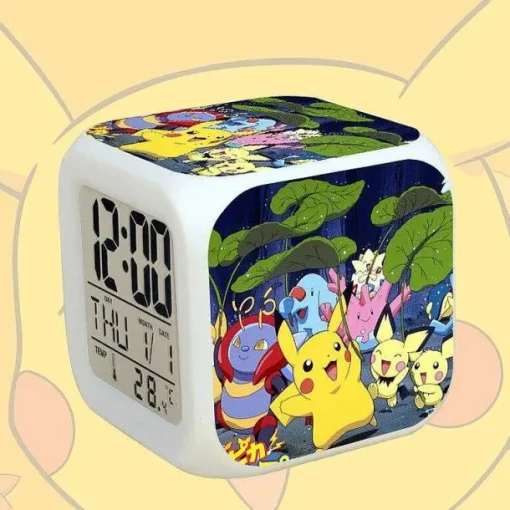 Pkm.store Uhren Und Wecker-Pokemon Go Led-Wecker-Wurfel