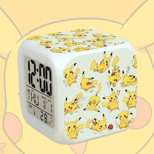 Pkm.store Uhren Und Wecker-Pokemon Go Led-Wecker-Wurfel