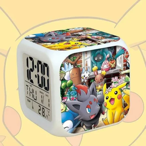 Pkm.store Uhren Und Wecker-Pokemon Go Led-Wecker-Wurfel