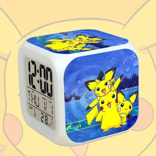 Pkm.store Uhren Und Wecker-Pokemon Go Led-Wecker-Wurfel