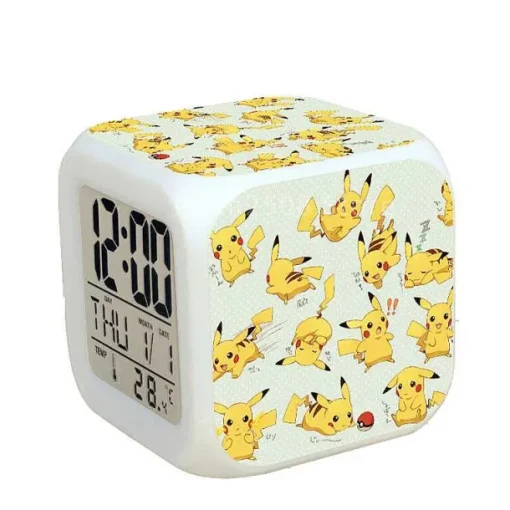 Pkm.store Uhren Und Wecker-Pokemon Go Led-Wecker-Wurfel