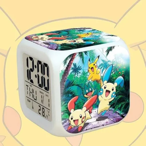 Pkm.store Uhren Und Wecker-Pokemon Go Led-Wecker-Wurfel