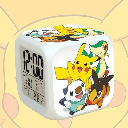 Pkm.store Uhren Und Wecker-Pokemon Go Led-Wecker-Wurfel