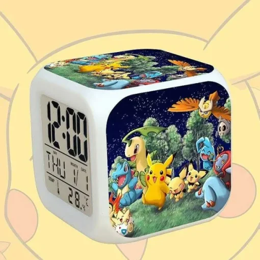 Pkm.store Uhren Und Wecker-Pokemon Go Led-Wecker-Wurfel
