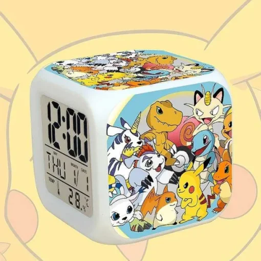 Pkm.store Uhren Und Wecker-Pokemon Go Led-Wecker-Wurfel