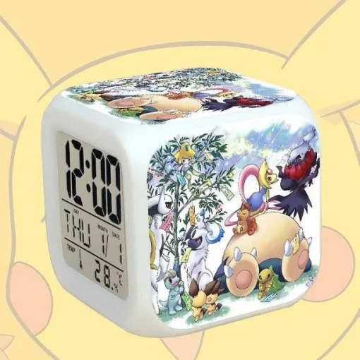 Pkm.store Uhren Und Wecker-Pokemon Go Led-Wecker-Wurfel