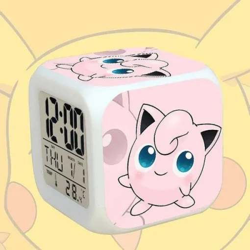 Pkm.store Sonstiges Merchandise-Pokemon Go Led-Wecker-Wurfel